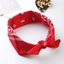Bandana bandama chusta apaszka Czerwona