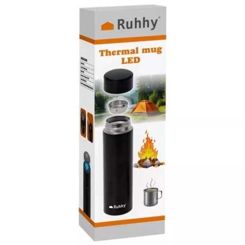 Kubek termiczny z wyświetlaczem LED Ruhhy 23261 Kubek termiczny z wyświetlaczem LED Ruhhy 23261