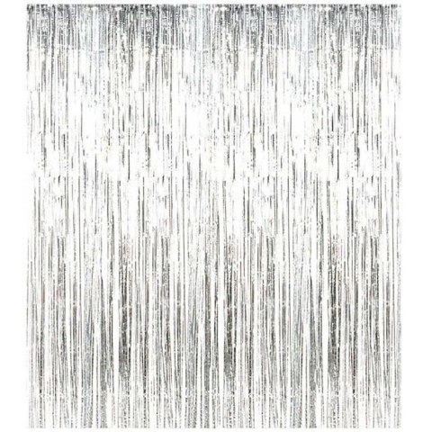 Kurtyna Srebrna metalizowana, 100 x 200,cm Jixstar Kurtyna Srebrna metalizowana, 100 x 200,cm Jixstar