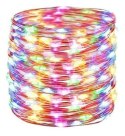 Lampki LED, Kolorowe, na druciku, 100 diod Marka niezdefiniowana