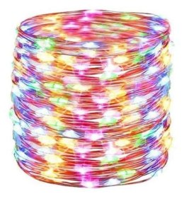 Lampki LED, Kolorowe, na druciku, 100 diod Marka niezdefiniowana