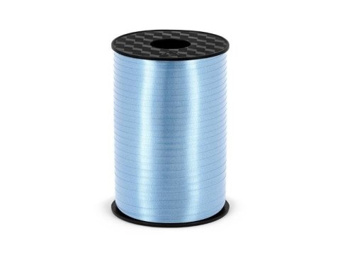 Wstążka plastikowa, niebieski błękit, 5mm/225m Partydeco Wstążka plastikowa, niebieski błękit, 5mm/225m Partydeco
