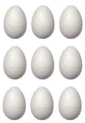 Jajko styropianowe 20szt. 4cm | 870161 Jajko styropianowe 20szt. 4cm | 870161