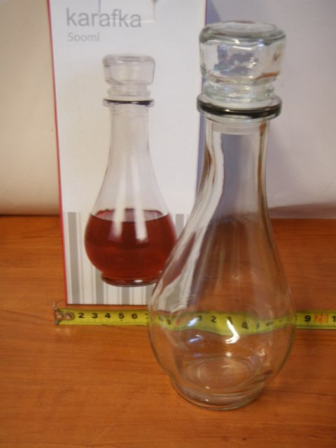 Karafka szklana 500ml | AR-113TM Karafka szklana 500ml | AR-113TM