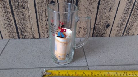 Kufel szklany humor 500ml Kufel szklany humor 500ml