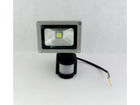 Lampa halogenowa led 10W z sensorem ruchu NQ0911 Lampa halogenowa led 10W z sensorem ruchu NQ0911