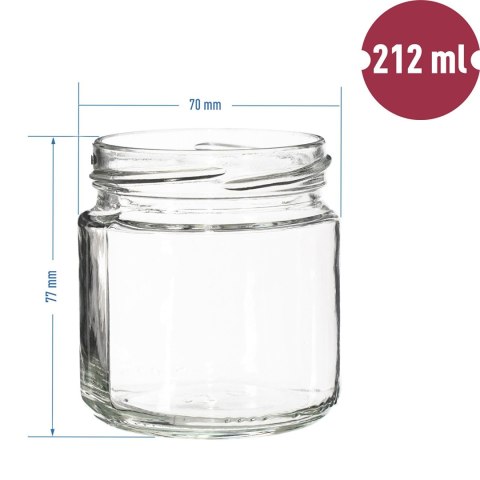 Słoiki 6szt. 212ml | 132212 Słoiki 6szt. 212ml | 132212