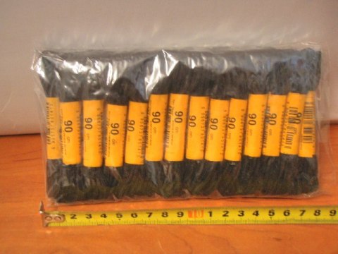 Sznurowadła 25par 90cm czarne wizytowe 1147 Sznurowadła 25par 90cm czarne wizytowe 1147