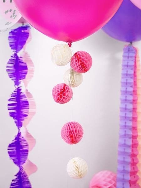 Balon Gigant, pastelowa fuksja, 1m Partydeco Balon Gigant, pastelowa fuksja, 1m Partydeco
