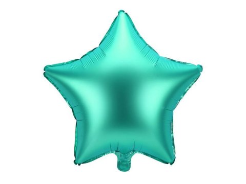 Balon foliowy Gwiazda, zielona 48cm Partydeco Balon foliowy Gwiazda, zielona 48cm Partydeco