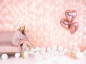 Balon foliowy Serce Rose Gold, 45cm, różowe złoto Partydeco