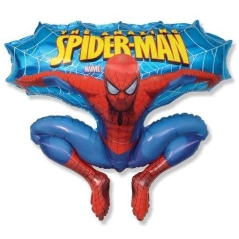 Balon foliowy - Spiderman, 53 cm złoty Grabo Balon foliowy - Spiderman, 53 cm złoty Grabo