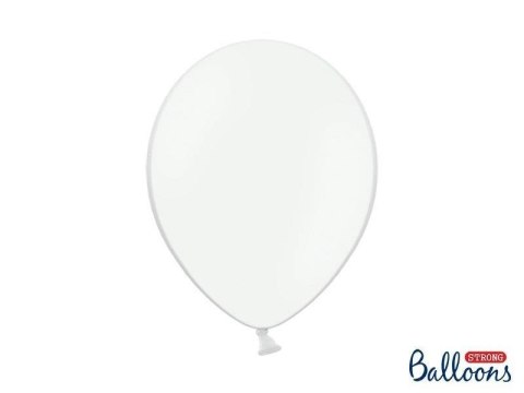 Balony lateksowe Strong, Białe, Pastel Pure White, 30cm, 100 szt. Partydeco Balony lateksowe Strong, Białe, Pastel Pure White, 30cm, 100 szt. Partydeco