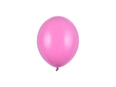 Balony lateksowe Strong, Fuksja, Pastel Fuchsia, 12cm, 100 szt. Partydeco