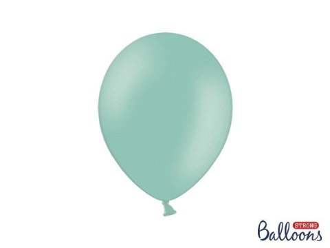 Balony lateksowe Strong, Miętowe, Pastel Mint Green, 30cm, 10 szt. Partydeco Balony lateksowe Strong, Miętowe, Pastel Mint Green, 30cm, 10 szt. Partydeco