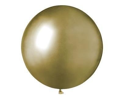 Balony lateksowe, Złote Shiny chrom, 47,5 cm, 25 szt. Gemar Balony lateksowe, Złote Shiny chrom, 47,5 cm, 25 szt. Gemar