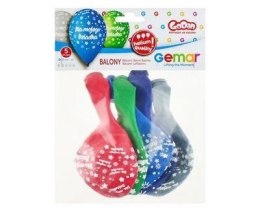 Balony lateksowe, dla mojego Dziadka, 32,5 cm, 5 szt. Gemar