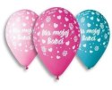 Balony lateksowe, dla mojej Babci, 32,5 cm, 5 szt. Gemar