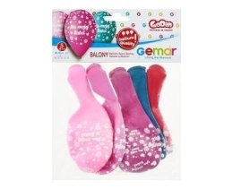 Balony lateksowe, dla mojej Babci, 32,5 cm, 5 szt. Gemar