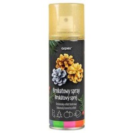 Brokatowy spray dekoracyjny, złoty, 100 ml Arpex