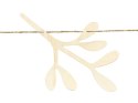 Drewniana girlanda Jemioła, 127cm Partydeco