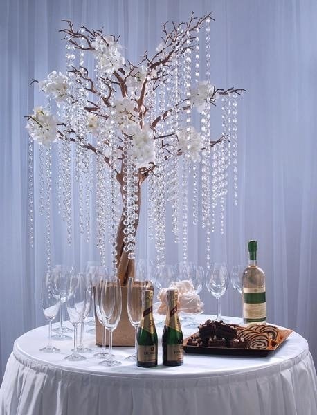 Girlanda kryształowa, bezbarwny, 1m Partydeco Girlanda kryształowa, bezbarwny, 1m Partydeco