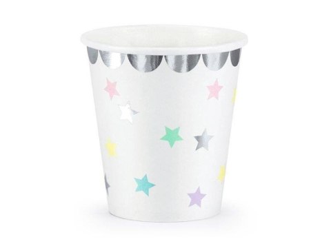 Kubeczki Jednorożec - Gwiazdki, 180 ml (1 op. / 6 szt.) Partydeco Kubeczki Jednorożec - Gwiazdki, 180 ml (1 op. / 6 szt.) Partydeco