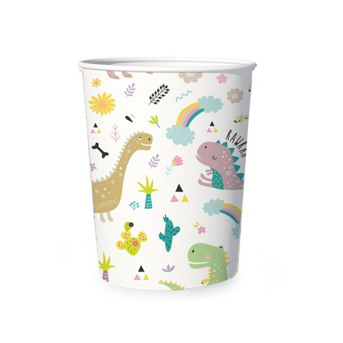 Kubeczki w dinozaury, 6 szt. PartyPal Kubeczki w dinozaury, 6 szt. PartyPal