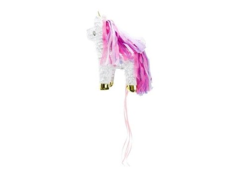 Piniata Urodzinowa Jednorożec, 24,5x34x9cm - Spadające Prezenty Partydeco Piniata Urodzinowa Jednorożec, 24,5x34x9cm - Spadające Prezenty Partydeco