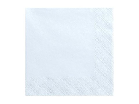 Serwetki trójwarstwowe, j. błękit, 33x33cm (1 op. / 20 szt.) Partydeco Serwetki trójwarstwowe, j. błękit, 33x33cm (1 op. / 20 szt.) Partydeco