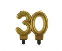 Świeczka na tort 30 urodziny, liczba „30" Godan