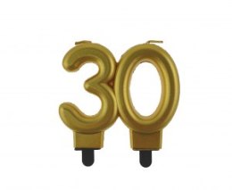 Świeczka na tort 30 urodziny, liczba „30