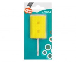 Świeczka urodzinowa Klocki, cyfra 8, wys. 5.5 cm Godan