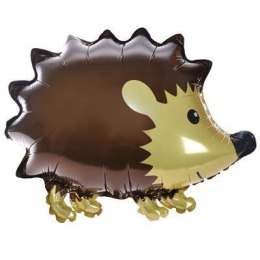 Balon Foliowy Jeż brązowy, zwierzęta leśne 44cm Arpex