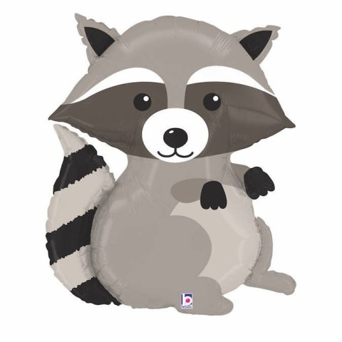 Balon Foliowy - Racoon Szop pracz 91 cm Grabo Balon Foliowy - Racoon Szop pracz 91 cm Grabo