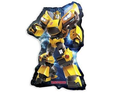 Balon Foliowy Samochody Transformers, Bumblebee 62cm Flexmetal Balon Foliowy Samochody Transformers, Bumblebee 62cm Flexmetal