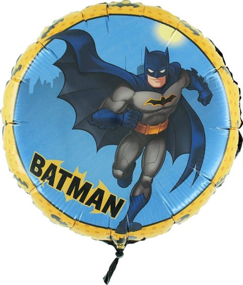 Balon foliowy Batman okrągły 46 cm Grabo Balon foliowy Batman okrągły 46 cm Grabo