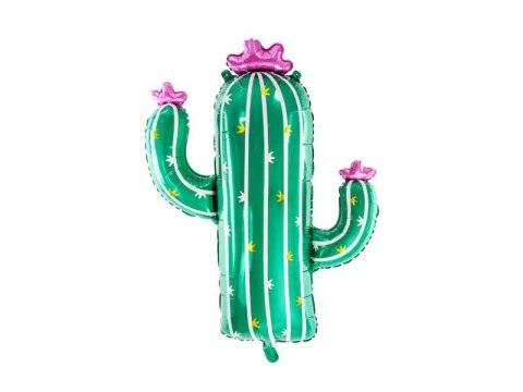 Balon foliowy Kaktus, 60x82 cm Partydeco Balon foliowy Kaktus, 60x82 cm Partydeco