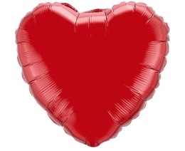 Balon foliowy Serce czerwone, 9