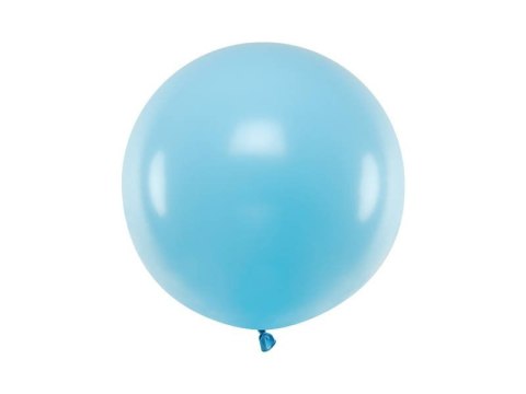 Balon lateksowy Gigant, Błękitny, Pastel Light Blue, 60cm, 1szt. Partydeco Balon lateksowy Gigant, Błękitny, Pastel Light Blue, 60cm, 1szt. Partydeco