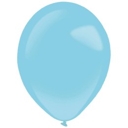 Balony lateksowe Decorator Fashion Pastelowe j. Niebieskie 28cm, 50 szt. Amscan / Anagram