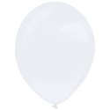 Balony lateksowe Decorator Perłowe Białe 12cm, 100 szt. Amscan / Anagram