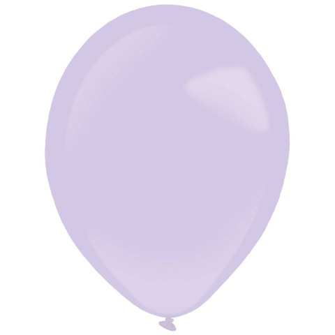 Balony lateksowe Fioletowe, Decorator Fashion Lavender, 28cm, 50 szt. Amscan / Anagram Balony lateksowe Fioletowe, Decorator Fashion Lavender, 28cm, 50 szt. Amscan / Anagram