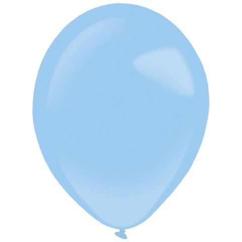 Balony lateksowe Niebieski, Decorator Standard Pastel Blue, 35cm, 50 szt. Amscan / Anagram Balony lateksowe Niebieski, Decorator Standard Pastel Blue, 35cm, 50 szt. Amscan / Anagram