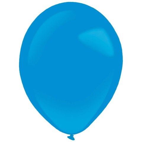 Balony lateksowe Niebieskie, Decorator Standard Bright Royal Blue, 28cm, 50 szt. Amscan / Anagram Balony lateksowe Niebieskie, Decorator Standard Bright Royal Blue, 28cm, 50 szt. Amscan / Anagram