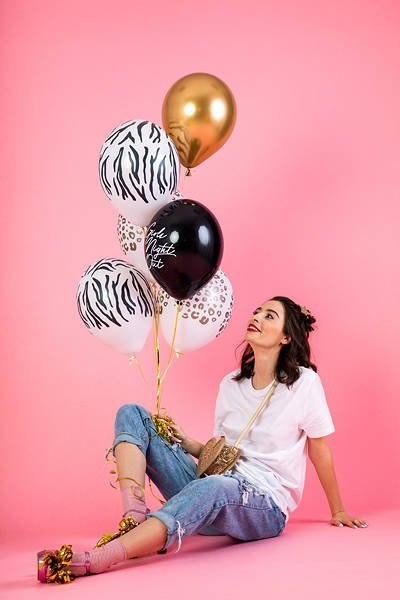 Balony lateksowe Panieński Girls Night Out, mix, 30cm, 6 szt. Partydeco Balony lateksowe Panieński Girls Night Out, mix, 30cm, 6 szt. Partydeco