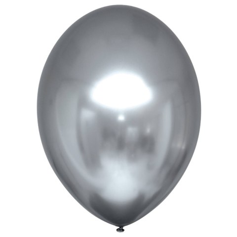 Balony lateksowe Srebrne, Decorator Satin Luxe Chrome Platinum, 12cm, 100 szt. Amscan / Anagram Balony lateksowe Srebrne, Decorator Satin Luxe Chrome Platinum, 12cm, 100 szt. Amscan / Anagram