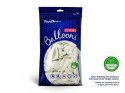 Balony lateksowe Strong, Białe, Pastel Pure White, 30cm, 50 szt. Partydeco