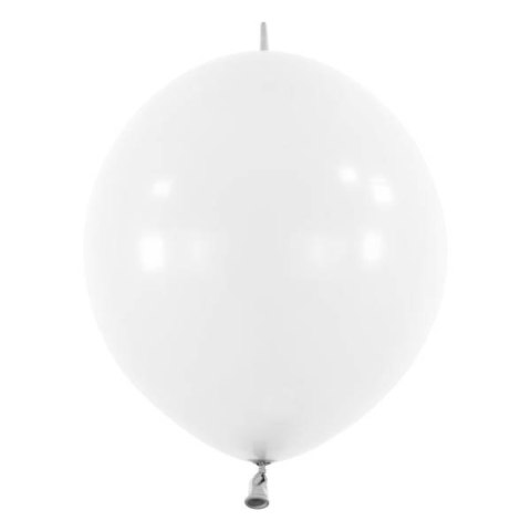 Balony lateksowe z łącznikiem Białe, Decorator Standard E-Link Frosty White,, 30cm, 50 szt. Amscan / Anagram Balony lateksowe z łącznikiem Białe, Decorator Standard E-Link Frosty White,, 30cm, 50 szt. Amscan / Anagram