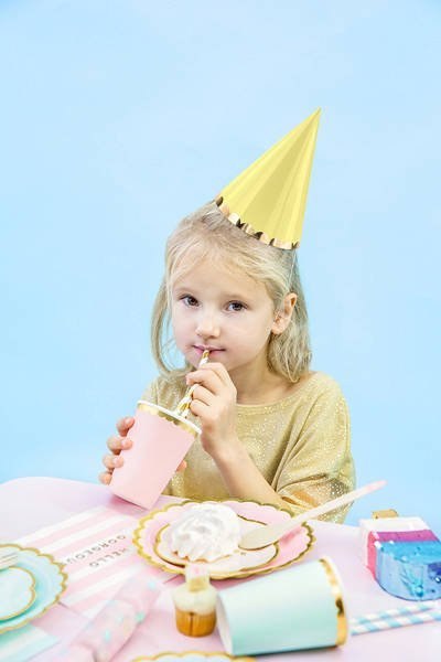 Czapeczki Yummy, pastel mix, 16cm, 6 szt. Partydeco Czapeczki Yummy, pastel mix, 16cm, 6 szt. Partydeco